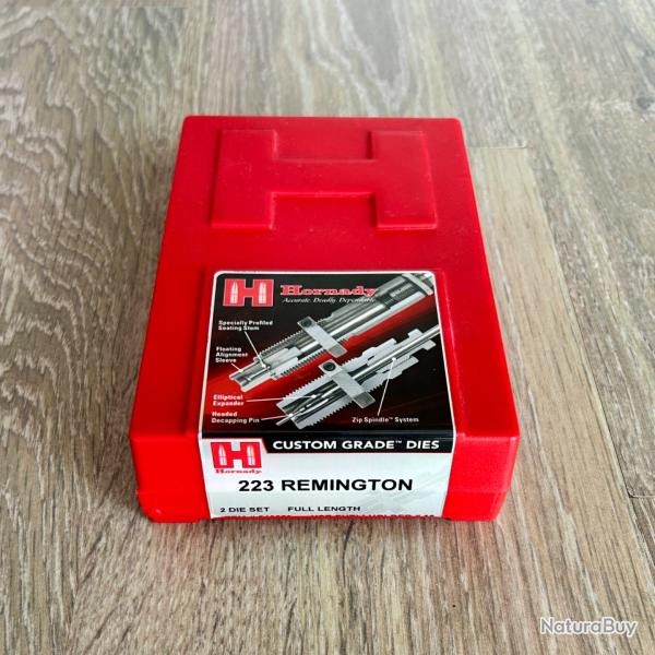Hornady - Jeu de 2 outils de rechargement .223 Rem (.224) - R�f�rence : 546228