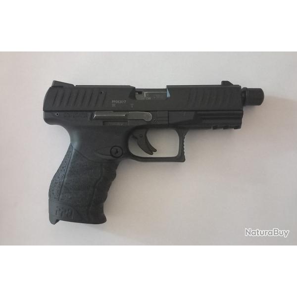 WALTER PPQ M2 Tactical - 22LR vendu  avec 2 Chargeurs, silencieux et holster