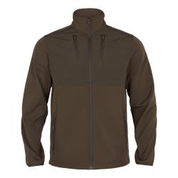 VESTE SOFTSHELL HARKILA SCANDINAVIAN WILLOW GREEN /SHADOW BROWN TAILE XL NEUVE