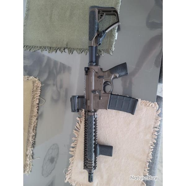 Daniel defense MK18 10"3 cal 5.56 mil spec brown comme neuf
