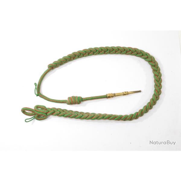 Fourrag�re Arm�e Fran�aise Croix de Guerre vert et rouge