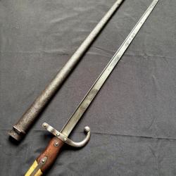 Ba&iuml;onnette fran&ccedil;aise Gras 1874 - WW1 (4)