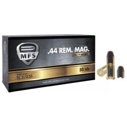 Munitions MFS cal. .44 Rem Mag FMJ Flat Point 230gr - Lot de 1000