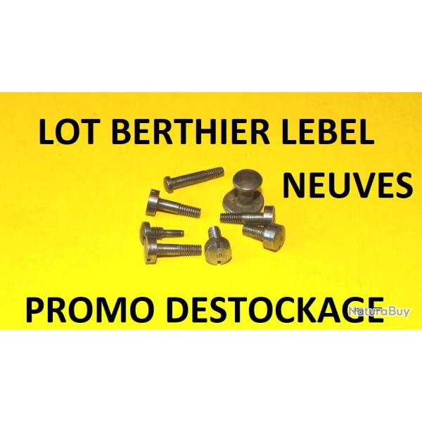 lot de 8 vis NEUVES de BERTHIER LEBEL - VENDU PAR JEPERCUTE (SW549)