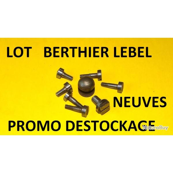 lot de 8 vis NEUVES de BERTHIER LEBEL - VENDU PAR JEPERCUTE (SW550)