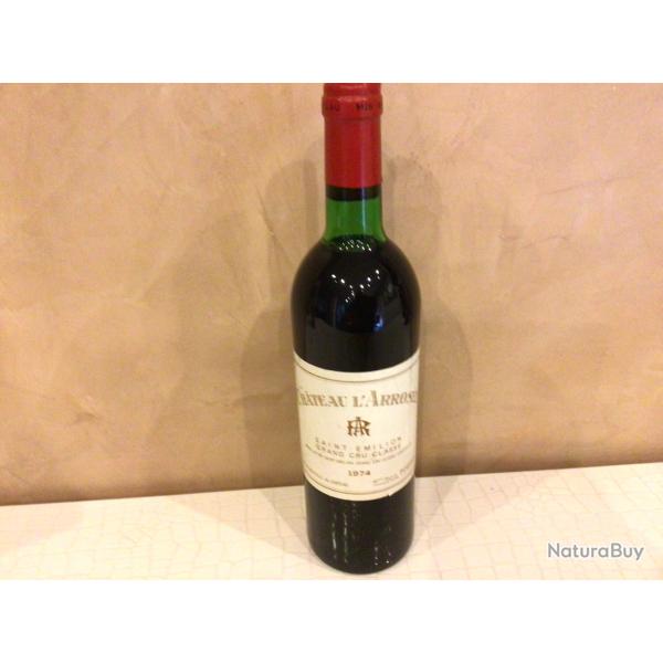 Ch�teau L ARROS�E GRAND CRU CLASSE 1974 ST EMILION