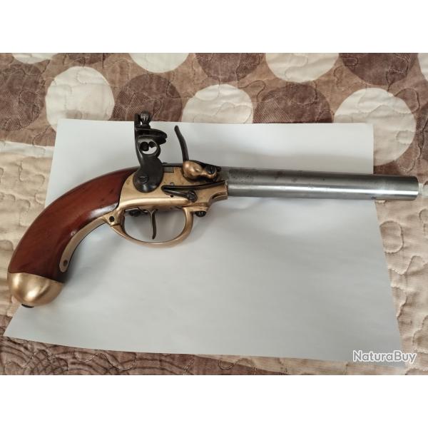 Pistolet de cavalerie fran�aise mod�le 1777 1�re type , fabrication S.Marco nr s�rie 2880.