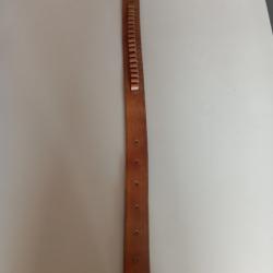 Ceinturon cartouchi&egrave;re cuir