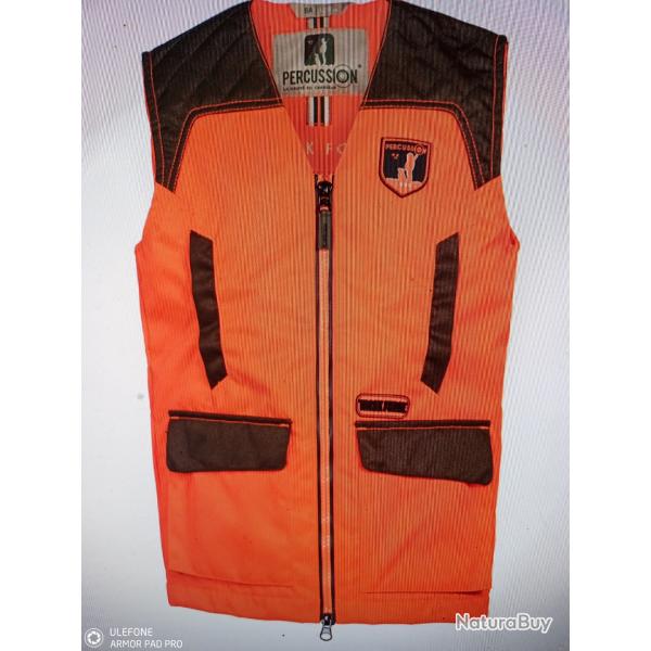 Percussion gilet enfant track force