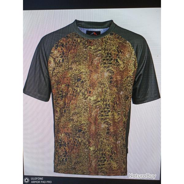 Pro hunt t-shirt viper camo