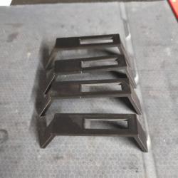 4 supports Revolver poudre noire