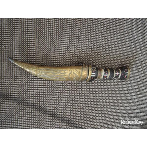 Couteau poignard ancien Syrien dit Magdali, d�but XX�me