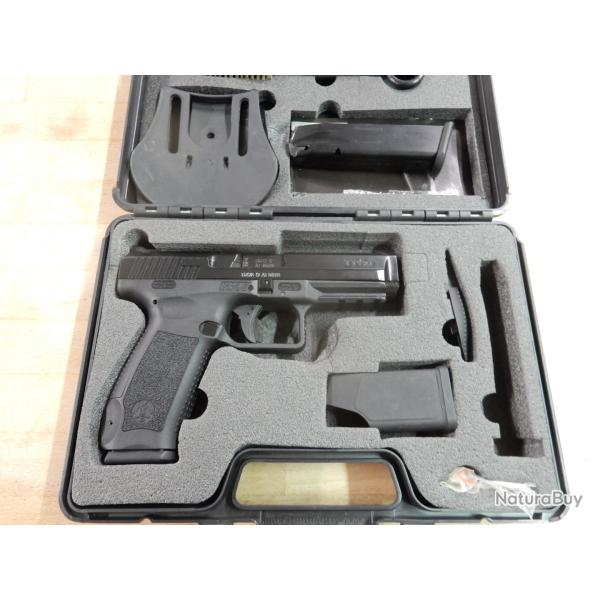 PISTOLET CANIK TP9 SF CAL 9X19 + MALLETTE ET ACCESSOIRES OCCASION BON ETAT
