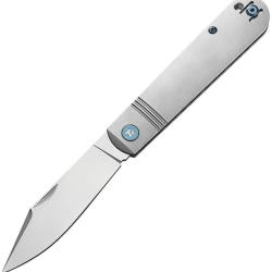 Couteau Pliant Dreamtech Slip Joint Lame Acier VG-10 Manche Titane Gris DTK4386TG