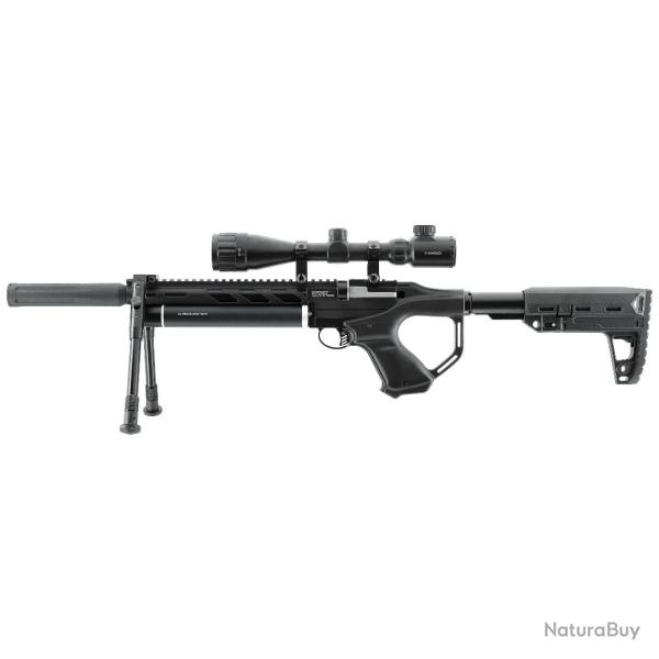 CARABINE NOTOS CARBINE PCP + LUNETTE 3-9x40 CAL 4.5MM 16 J - UMAREX NEUF U NOIR