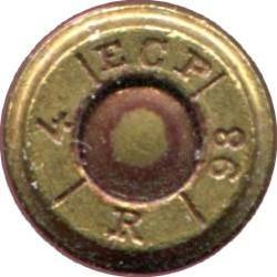 8 mm dat&eacute;e de 1898 charg&eacute;e &agrave; la poudre noire - voir document joint - cat&eacute;gorie D