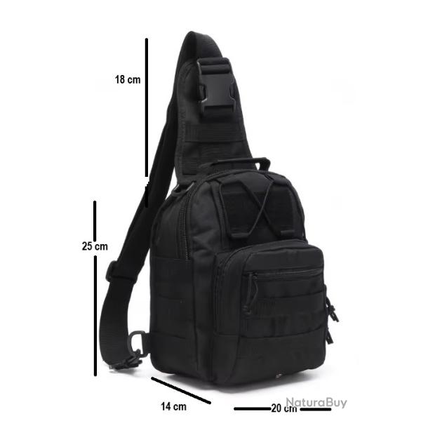 Sac tactique en bandouli�re oxford