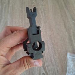 Bloc d'emprunt de gaz avec guidon rabattable YHM (Yankee Hill Machine) pour AR-15