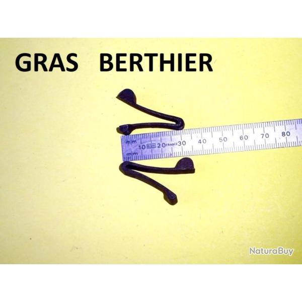 2 RESSORTS DE DETENTE fusil GRAS BERTHIER REGLEMENTAIRE A FINIR - VENDU PAR JEPERCUTE (D22M65)