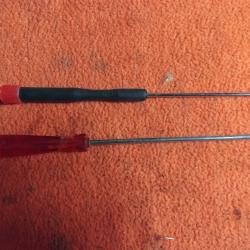 Tournevis plat et cruciforme p&egrave;se 27gr