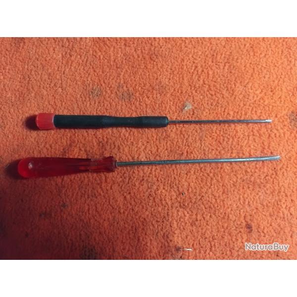 Tournevis plat et cruciforme p�se 27gr