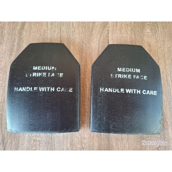 Paire de plaques factices (Dummies) pour gilet d'Airsoft - Taille Medium