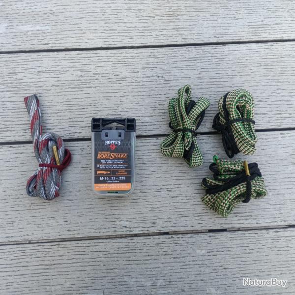 Lot bore snake / cordons de nettoyage