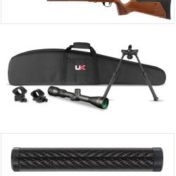 *Affaire de l'ann&eacute;e ! Carabine Hammerli Pack "TLD" silence -  Force B1 HQ3 Brown - 22lr - 580.04.11*