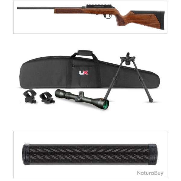 *Affaire de l'ann�e ! Carabine Hammerli Pack "TLD" silence -  Force B1 HQ3 Brown - 22lr - 580.04.11*