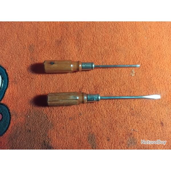 Tournevis plat et cruciforme p�se 62gr