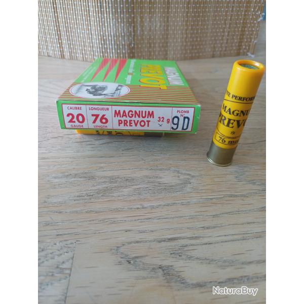 Cartouches PREVOT 20/76 32Gr pb 9D