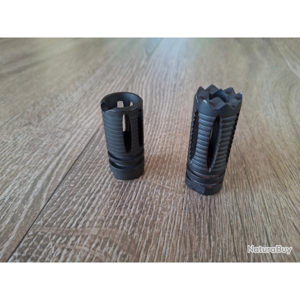 Cache-flammes Airsoft - Mod�le acier Inokatsu A2 & Mod�le tactique brise-vitre