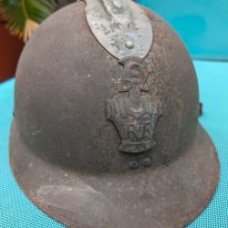 Casque Adrian Mle 1926 Genie - Deuxieme Guerre mondiale 39-45 ww2