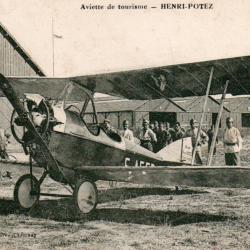 Carte Postale Ancienne Avion Aviette de Tourisme Henri Potez - N&deg;8611