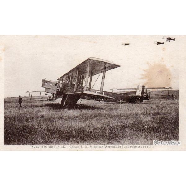 Carte Postale Ancienne Aviation Militaire Goliath F.60 - N�8612