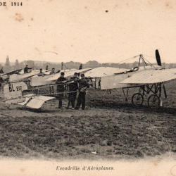 Carte Postale Ancienne - Escadrille d'A&eacute;roplanes - Campagne de 1914 - N&deg;8613