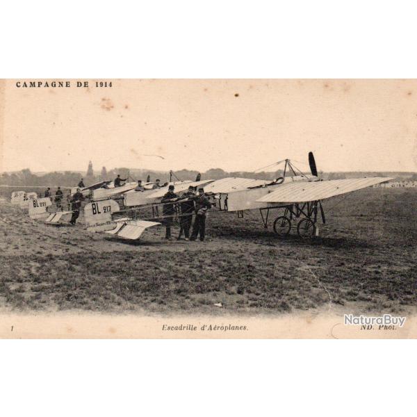 Carte Postale Ancienne - Escadrille d'A�roplanes - Campagne de 1914 - N�8613