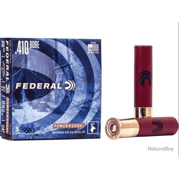Federal - Cartouches 410 RIFLED SLUG HP