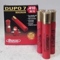 Dupo - Cartouches Balles 7 Cal 410