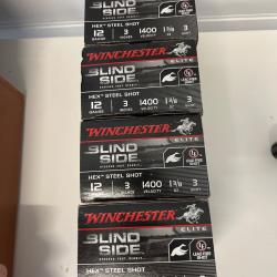 Lot de 100 cartouches Winchester Blind Side cal. 12