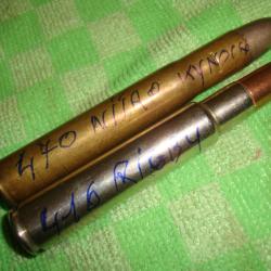 UNE 416 RIGBY ET UNE 470 NITRO