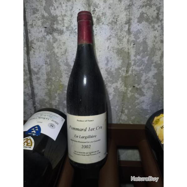 Bouteille Vin Pommard 1er Cru 2002
