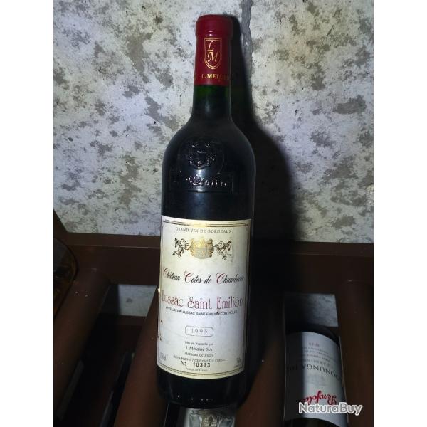Bouteille Vin Lussac Saint �milion 1995