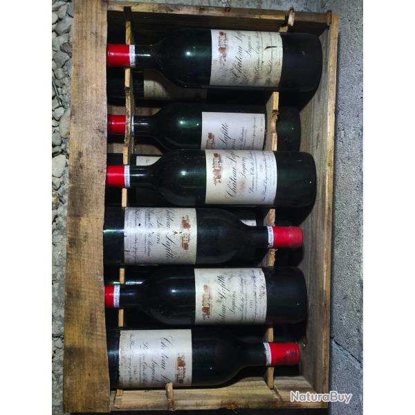 11 Bouteilles Bordeaux Ch�teau Lafitte Laguens 1981