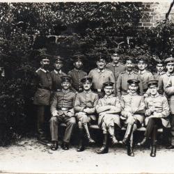 Photographie de groupe de soldats - N&deg;8624