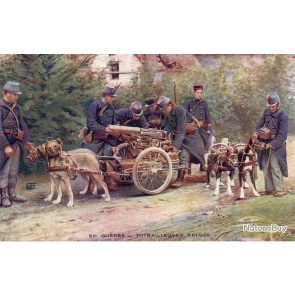 Carte Postale Ancienne - Mitrailleuses Belges - N�8625