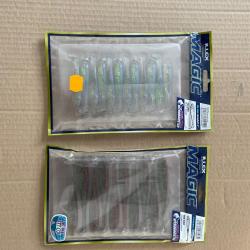 1 lot de leurres ILLEX MAGIC SLIM SHAD longueur 65 et 76 cm