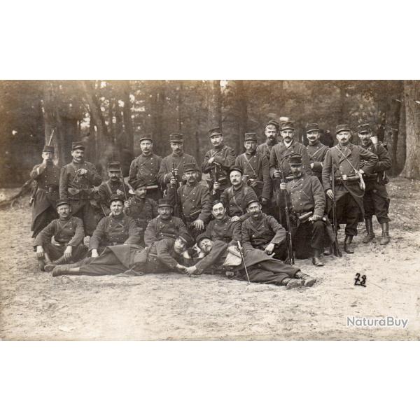 Carte Postale Ancienne - Groupe de Soldats - N�8628