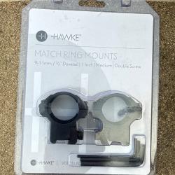 Collier HAWKE 25,4 (1 pouce) Rail 9-11mm