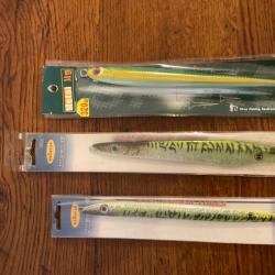 Lot 3 JIGS HIRO & RIVER  320gr 300gr et 150 gr